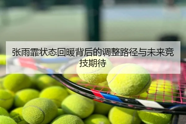 张雨霏状态回暖背后的调整路径与未来竞技期待